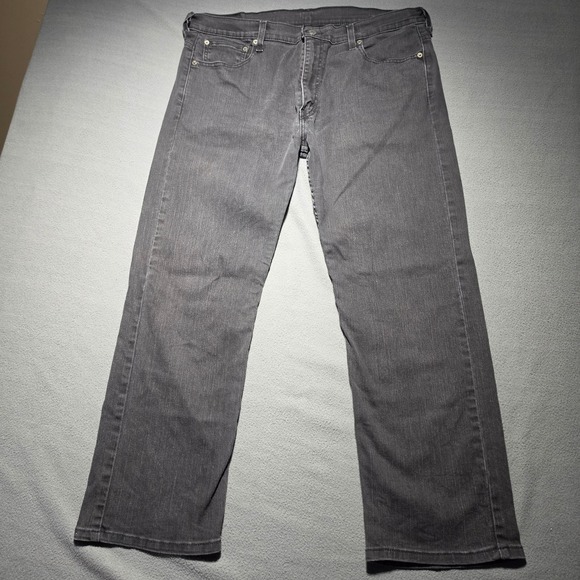 Levi's Other - Levis 569 Loose Straight Jeans Mens 36x30 Black Denim Pants 0318